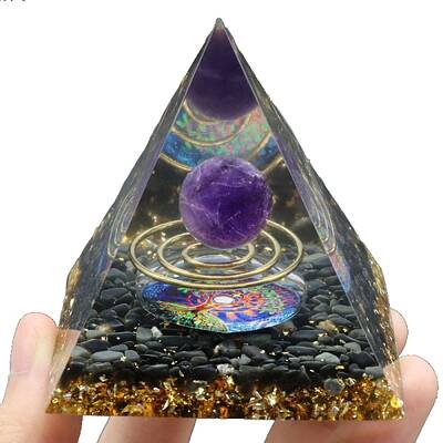 Resin Orgonite Pyramid