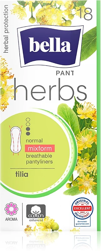 BELLA Herbs Tilia panty liners 18 pcs