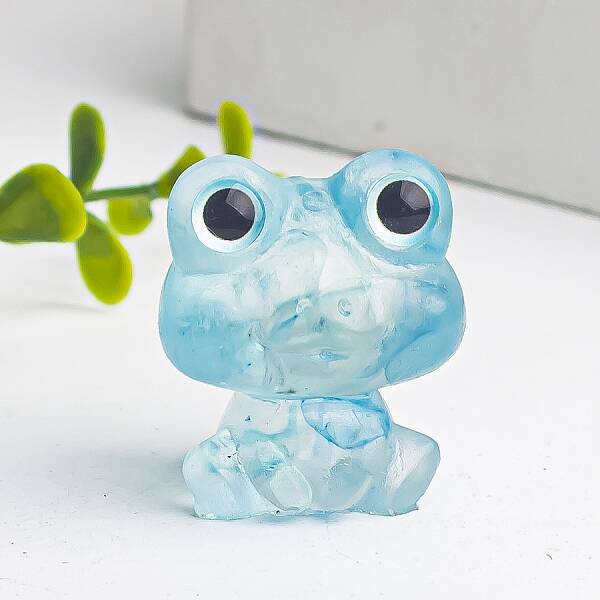 Resin Frog Display Decoration