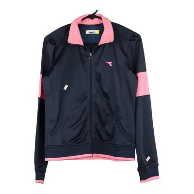 Age 14 Diadora Track Jacket - 2XL Navy Polyester Blend