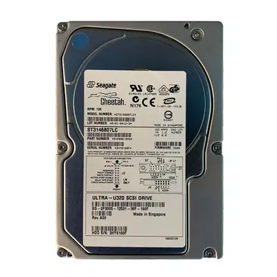 9V2006-049 Seagate 146GB 10000RPM Ultra 320 SCSI 3.5-Inch 8MB Cache Cheetah Hard Drive