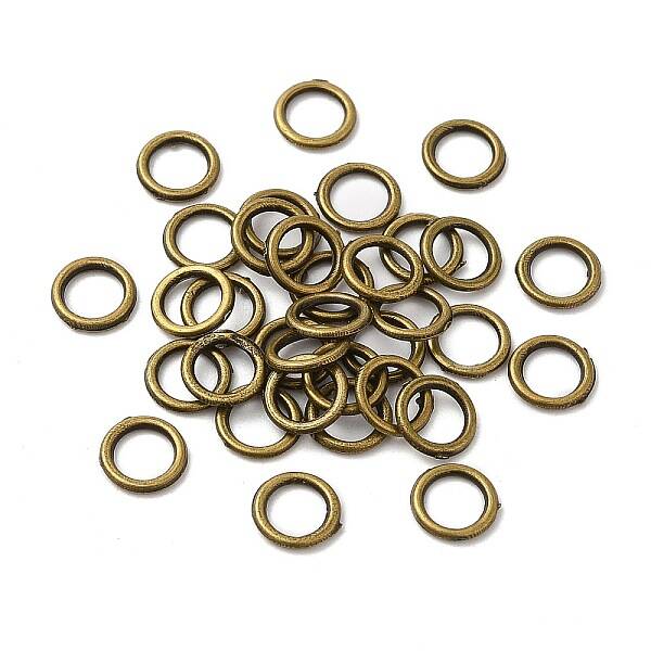 Alloy Closed Jump Rings