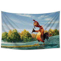 Chicken Joe 3x5Ft Flag Funny Tapestries Durable Man Cave Wall Flag with 4 Brass Grommets for College Dorm Room Decor Outdoor ...