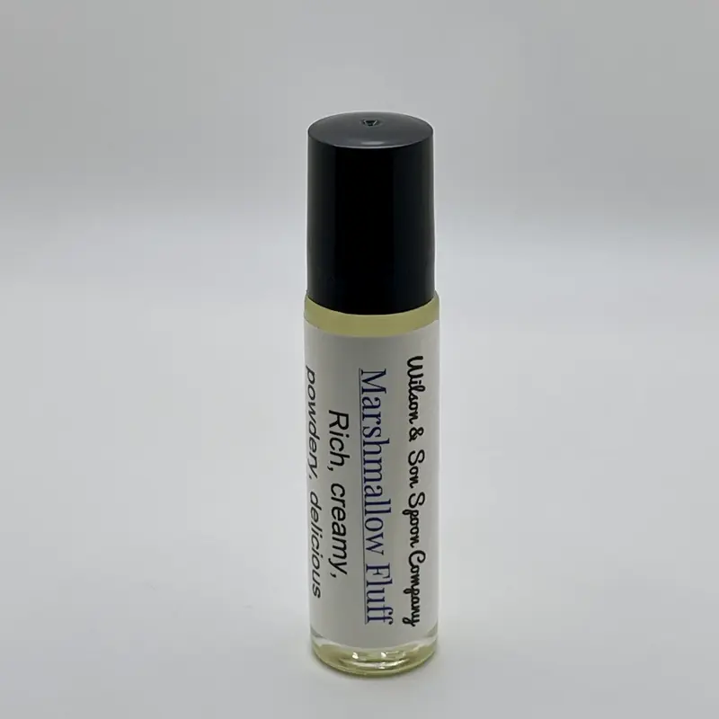 Marshmallow Fluff Roll-On Perfume - Powdery Vanilla Fragrance