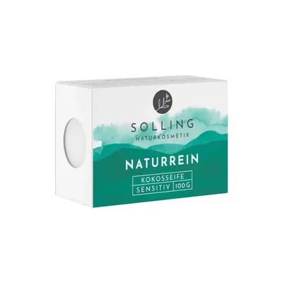 Solling naturkosmetik Sensitive extra delicate soap, 100 g