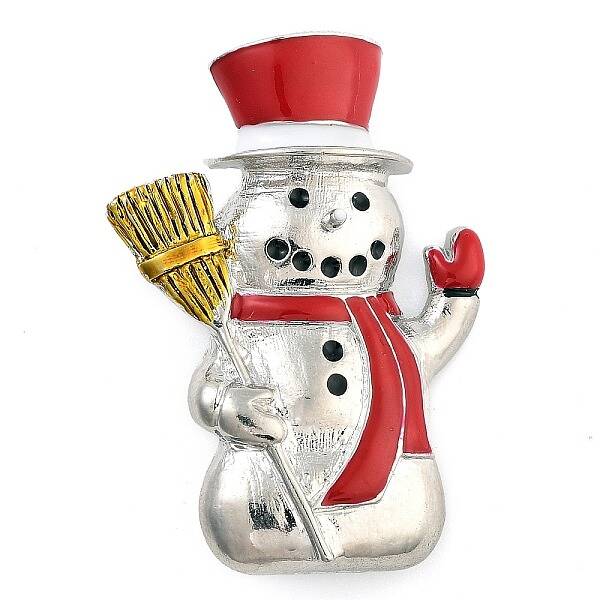Christmas Theme Alloy Enamel Brooches