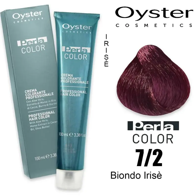 Hair Dye Oyster Perlacolor 100 Ml 7/2
