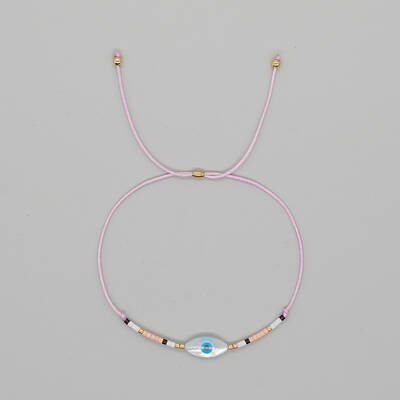 Natural Shell Evil Eye Bracelets