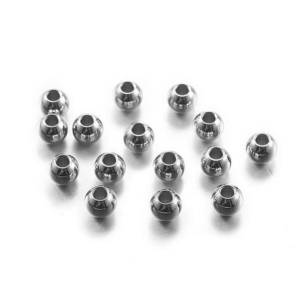Tarnish Resistant 304 Stainless Steel Beads