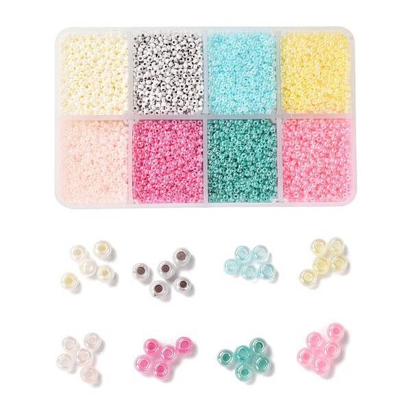 21500PCS 12/0 Grade A Round Glass Seed Beads