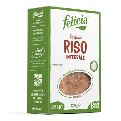Felicia Brown Rice Farfalle 250G