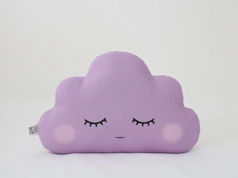 Purple Small Cloud Pillow