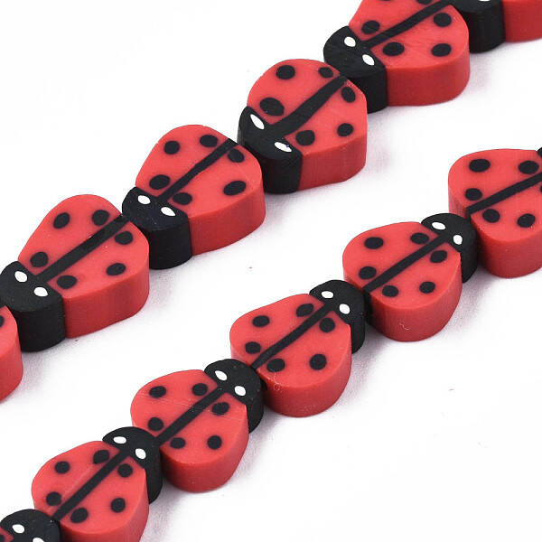 Handmade Polymer Clay Bead Strands