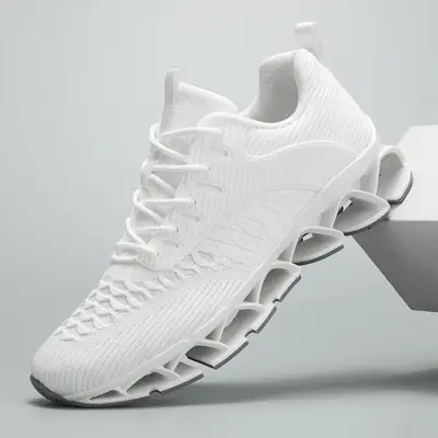 Mens Running Shoes Mesh Breathable Trail Runners Fashion Sport Blade Walking Tennis Sneakers-1960