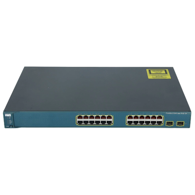 WS-C3560-24PS-S-V07-RF Cisco C3560-24PS 24-Port + 2-Port SFP L3 Switch