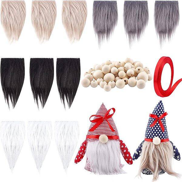 Artificial Wool Moustaches