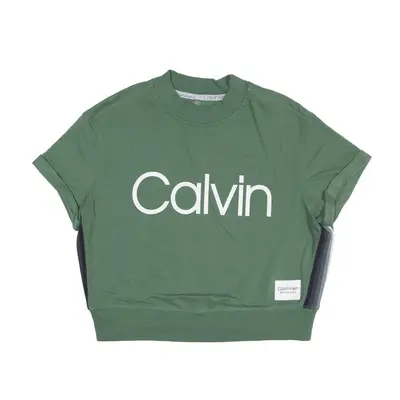 CALVIN KLEIN Performance Sweatshirt Green Womens S