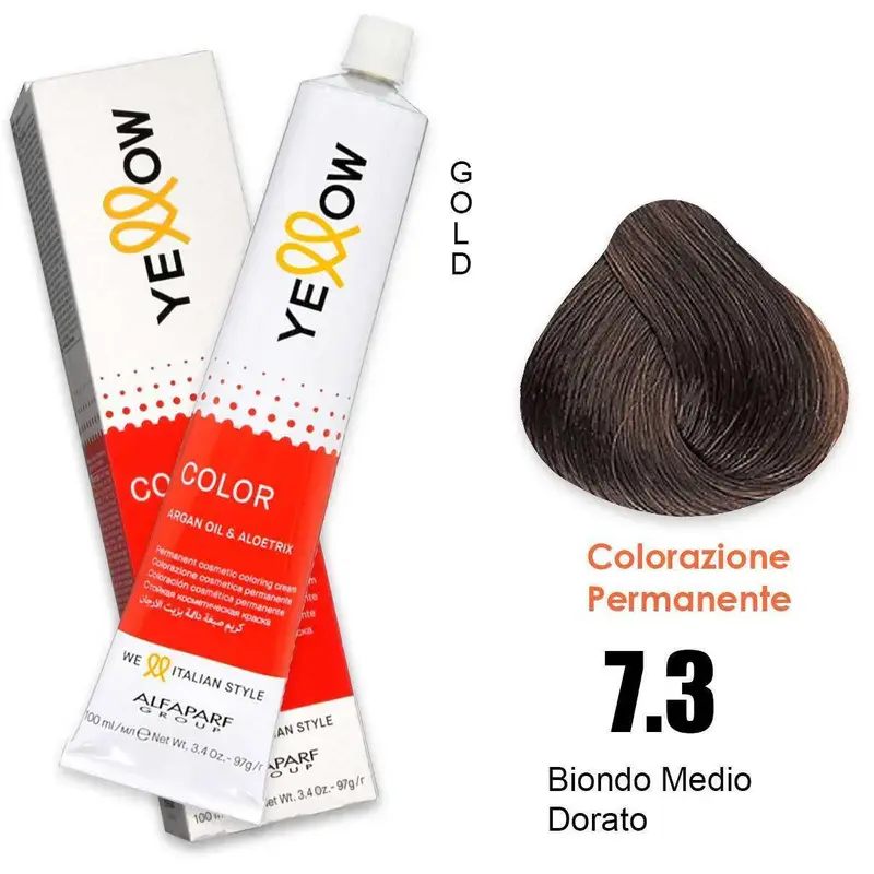 Alfaparf Yellow Color Permanent 7.3 100Ml