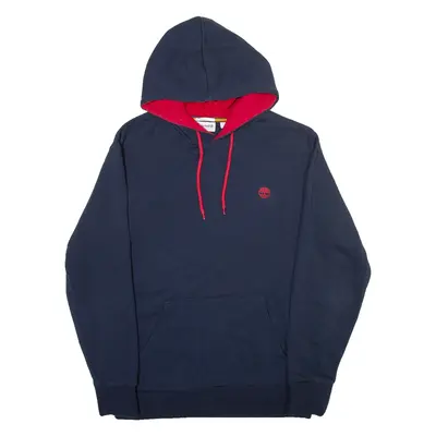 TIMBERLAND Mens Blue Hoodie M