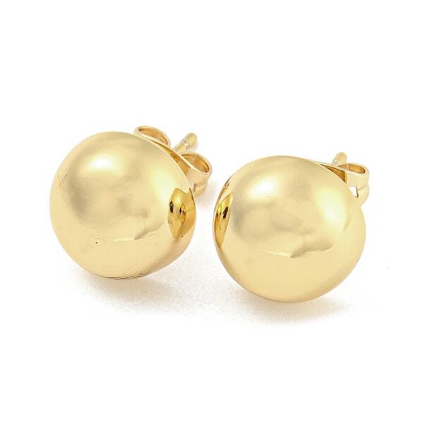 Brass Ear Studs