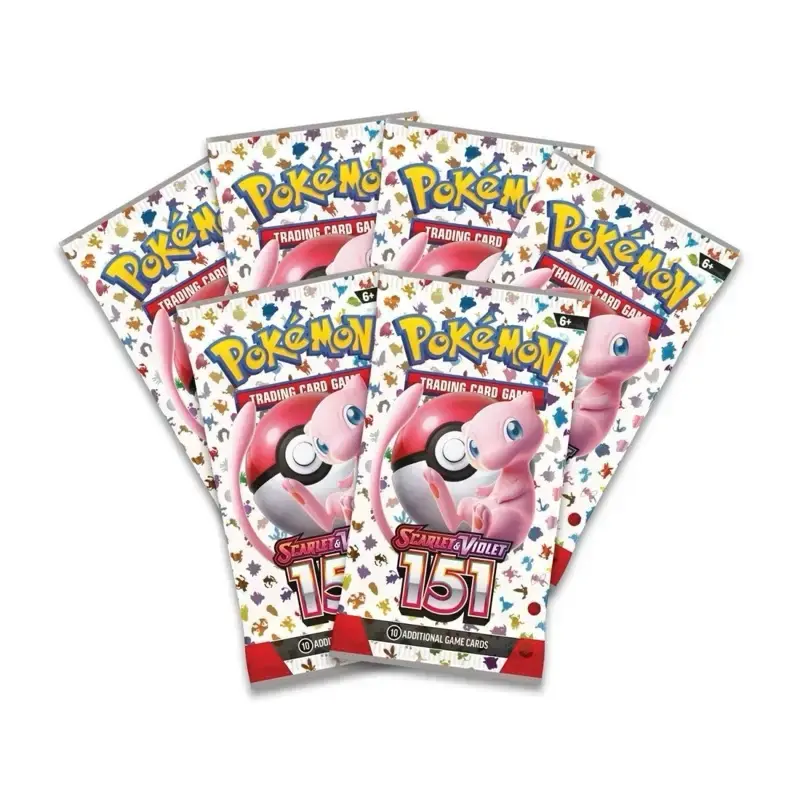 Pokemon Scarlet & Violet 151 Booster Packs (LIVE RIP)