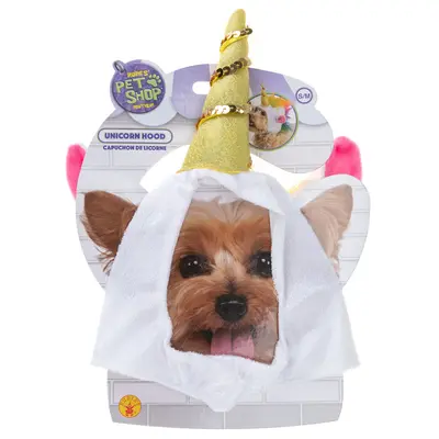Perfectly Precious Pet Costume - Wizard Hat & Beard - S/M