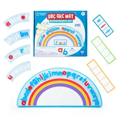 ABC Educational Insights Arc Mat Ages 3+ Ideal for Learning and Creative Play