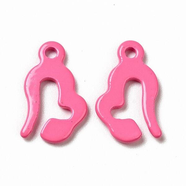 Spray Painted 201 Stainless Steel Charms