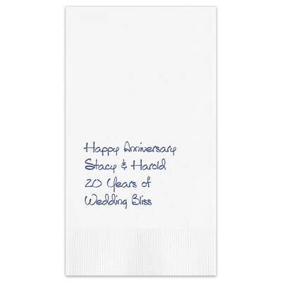 Joyous Guest Towel - Printed