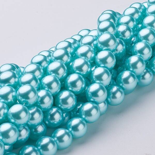 Glass Pearl Beads Strands