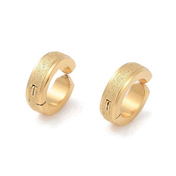 Ion Plating(IP) 304 Stainless Steel Clip-on Earrings