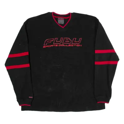 Fubu Womens Sweatshirt Black XL