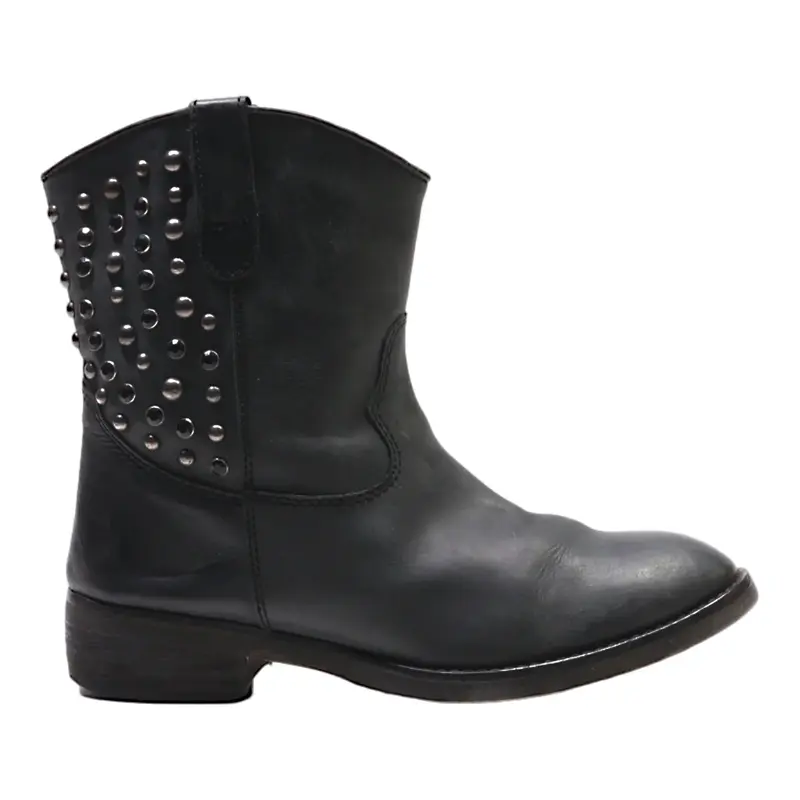 LA SCARPA Ankle Boots Black Leather Womens UK 5