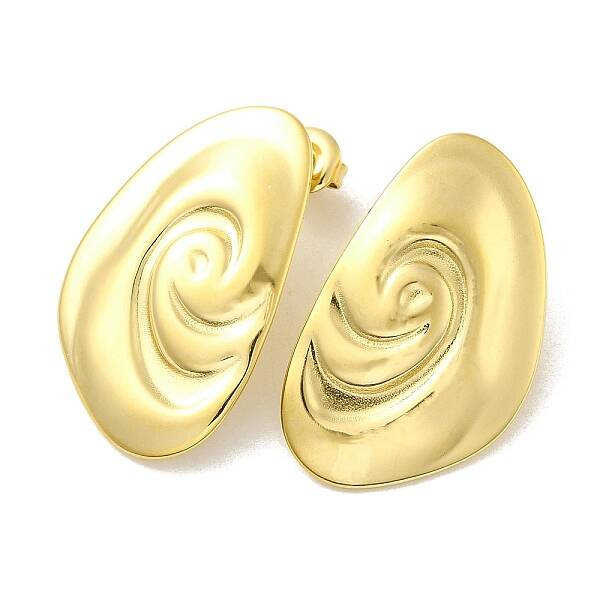 Ion Plating(IP) 304 Stainless Steel Stud Earrings