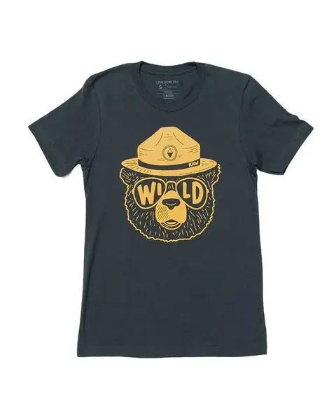 Wildbear Unisex Tee | Coal | Size: M