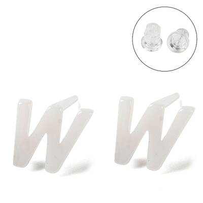 Hypoallergenic Bioceramics Zirconia Ceramic Stud Earrings