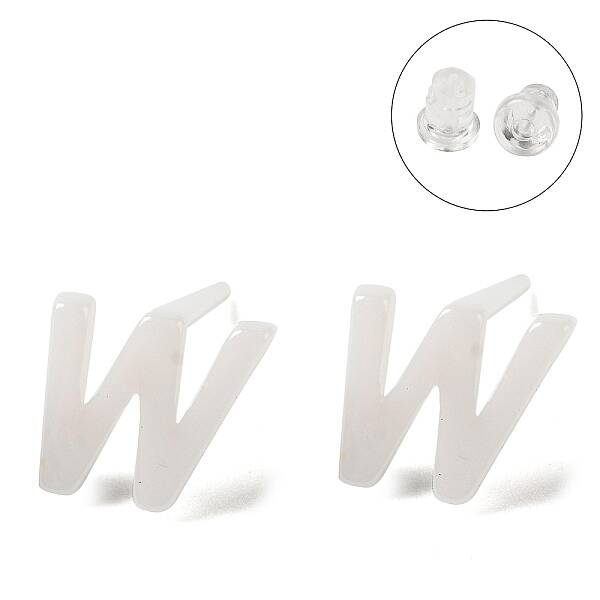 Hypoallergenic Bioceramics Zirconia Ceramic Stud Earrings