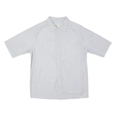 CAT Mens Plain Shirt Blue S