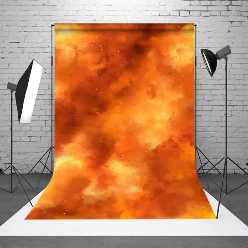 Blurry Flame Color Abstract Textured Photo Backdrop - Aperturee