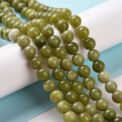 Natural Xinyi Jade/Chinese Southern Jade Beads Strands