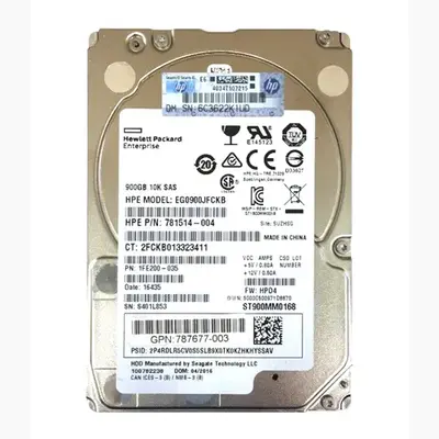 EG0900JFCKB HP 900GB 12Gb/s SAS 10000 2.5-inch Hard Drive