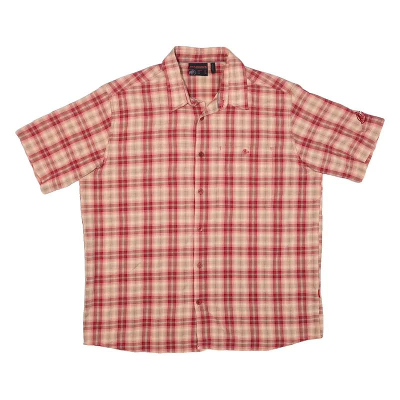 MAMMUT Mens Shirt Red Check XL