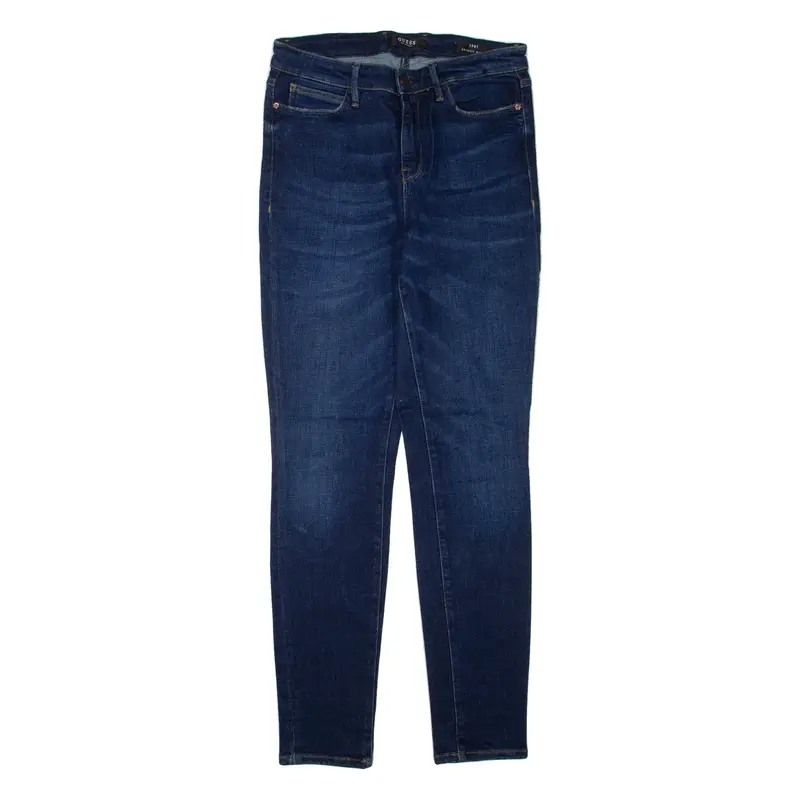 GUESS Womens Jeans Blue Regular Skinny W28 L30