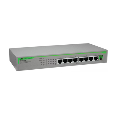 Allied Telesis AT-FS708L-20 | FS700 Series 8 x Ports 10/100Base-TX Layer 2 Unmanaged Fast Ethernet Network Switch