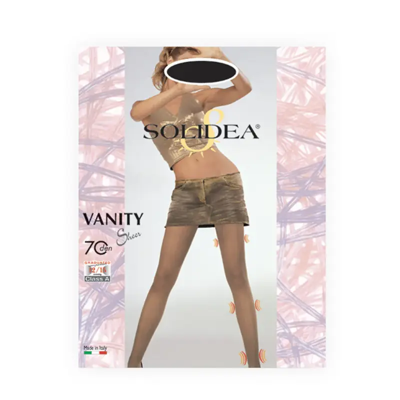 Solidea Vanity 70 Sheer Low Waist 12 15mmHg 3ML Sand