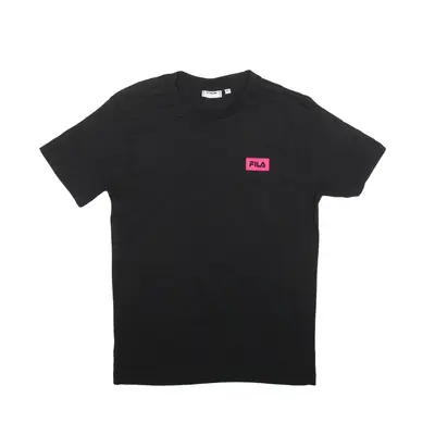 FILA T-Shirt Black Short Sleeve Womens XS