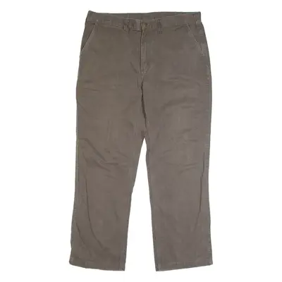 CARHARTT Mens Trousers Brown Classic Straight W38 L29