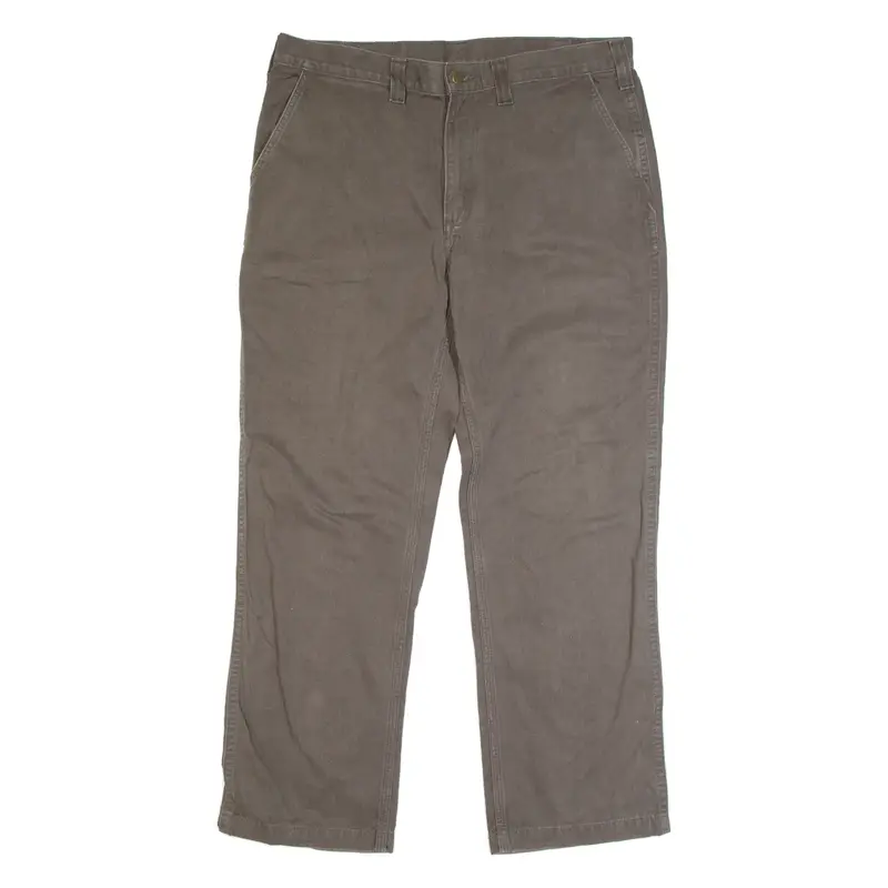 CARHARTT Mens Trousers Brown Classic Straight W38 L29