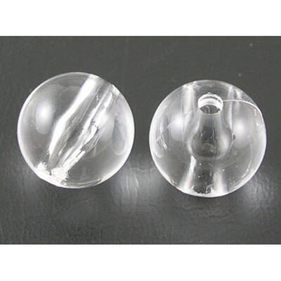Transparent acrylic beads
