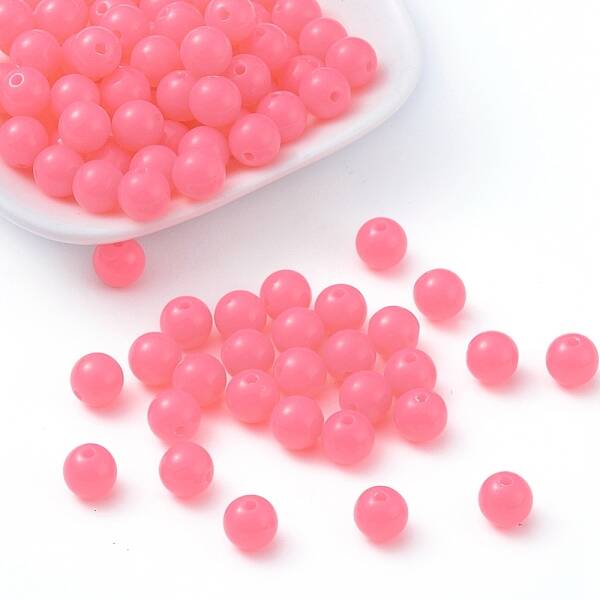 Fluorescent Acrylic Beads